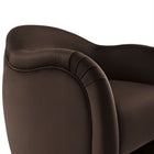 Modway Compose Performance Velvet Accent Chair - Chocolate Brown-8