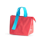 Bondstreet Insulated Kids Lunch Box - Coral-Features a single zippered main compartment with superior insulation