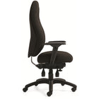 Staples - Fauteuil à basculements multiples à dossier haut ObusForme Professional, Fusion en houille, noir-Augmentez ou réduisez la tension selon le poids de votre corps pour basculer confortablement sans pousser fortement, réduisant la fatigue musculaire
