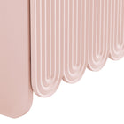 Modway Dahlia 55.5" Fluted and Scalloped Sideboard Storage Cabinet - Soft Pink-8