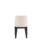Manhattan Comfort Gansevoort 19" Modern Faux Leather Upholstered Dining Chair - Cream - Set of 2-Home Assembly Required. All Hardware Included