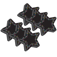 Ashley Productions Magnetic Whiteboard Erasers - Star Chalk - 6 Pack-Attractive whiteboard eraser for classroom decoration