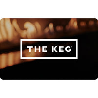 The Keg $50 Gift Card-Air Miles cannot be collected on Gift Card purchases.