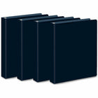 Avery - Reliure Durable View, anneaux inclinés en D de 1 po, noir, paq./4 (05737)-Durable View, noir, 220 feuilles