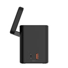 Adam Elements - Station de charge 4-en-1 30W GaN Mag 4 - Noir-Support de charge à 360 degrés : Prend en charge la charge magnétique à 360 degrés, améliorant votre expérience lors de la visualisation de vidéos, de la prise de photos, du jeu, des appels vidéo, des messages et des divertissements tout en chargeant votre téléphone