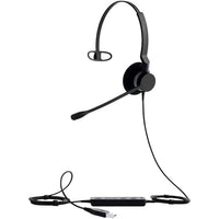 Jabra Biz 2300 GSA PTT Mono Wired Headset - Teams-Experience crystal-clear audio with this Jabra headset, perfect for UC platforms.
