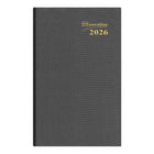 Brownline 2026 Traditional Weekly Pocket Planner - 4-3/4" x 3" - Assorted Colours - English-Weekday hourly appointment schedule from 9:00 a.m. to 5:00 p.m