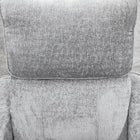 HOMCOM Upholstered Power Recliner with USB Ports - Grey-Colour: Grey, Black