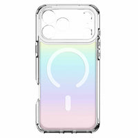 Avana Cosmic Frost Compatible with MagSafe Case for iPhone 17 Pro Max - Violet-Shinning iridescent effect 