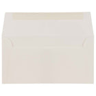 JAM Paper - Enveloppes d'invitation Monarch Strathmore - 3,875 po x 7,5 po - vélin blanc brillant - paquet de 50 (196556I)-50 enveloppes par paquet