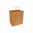 Eddie's-Sacs à provisions en papier kraft 100 % recyclé - 10"W x 7"D x 12"H - Kraft - Paquet de 250 (226201-250)-Sacs à provisions en papier kraft 100 % recyclé