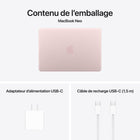 Apple - Portatif MacBook Neo 13 po avec Touch ID - A18 Pro - SSD 512 Go - Mémoire 8 Go - Rose pastel - Français-10