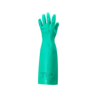 Forcefield Solvex Nitrile Gloves - Size 11 - Green - 1 Pair-No cotton flocking, PPE gloves with reduced lint contamination risks