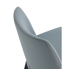 Manhattan Comfort - Lot de 2 chaises de salle à manger modernes Gansevoort 19 po en similicuir - étain-10