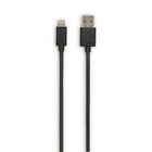 NXT Technologies 6 ft Braided Lightning to USB Cable - Black-6' braided cable resists snags and tangles