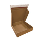 Reliabag - Boîtes d'expédition en papier kraft ondulé auto-adhésives - 12" x 12" x 3" - Paquet de 40-Léger, écologique, durable et robuste