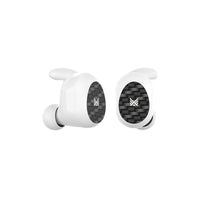 Audio Republic True Wireless Earbuds with Portable Charge Case - White-Bluetooth version: 4.2, EDR and dual mode feature