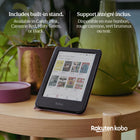 Kobo Clara Colour/BW SleepCover Case - Misty Green-Dimensions: 6.42” L x 4.6” W x 0.4” H