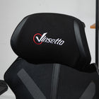 Vinsetto Reclining Gaming Office Chair with Footrest - Black-Colour: Black