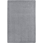 Joy Carpets Endurance Area Rug - 6' x 9' - Silver-Manufactured with premium polyester fiber for lasting beauty and durability in high-traffic areas