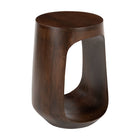 Zuo Okno Side Table - Walnut-Colour: Walnut