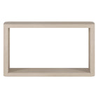 Hudson&Canal Kellan 52"W Console Table - Alder White-Table is made of high-quality and durable MDF materials