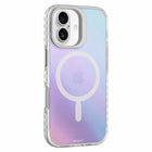 Nimbus9 Stratus 2 Compatible with MagSafe Case for iPhone 17 - Frost-Built for comfort and usability, the RIDGEGRIP  design features ergonomic ridges for a secure, non-slip grip, while the REAL SENSE  buttons provide responsive and precise control for a tactile experience that feels natural