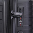 TUCCI Lussore 20" Hardside Carry-On Luggage - Black-Deluxe Interior – Organized, high-quality lining. A deluxe, fully lined interior with multiple compartments to keep your belongings neatly arranged