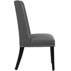 Modway Baron Fabric Dining Chair - Grey-Dense Foam Padding