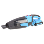 Fixtec 20V Cordless Hand Vacuum Kit with Battery and Charger-This hand vacuum cleaner is equipped with a powerful motor that delivers strong suction, ensuring effective and thorough cleaning.