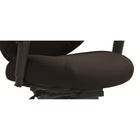 Staples ObusForme Professional Medium Back Multi-Tilter Office Chair - Fusion Carbon Fabric - Black-To help reduce disc pressure during forward leaning tasks, seat angle adjustment allows the chair to tilt forward, changing the angle of your thighs in relation to the floor