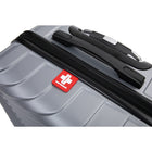 Swiss Traveller Steelara 3-Piece Hardside Luggage Set- Titanium Silver-28" Checked Large Dimensions - Inner: 28" L x 18.9" W x 10.9" H, Outer: 30.7" L x 19.6" W x 11.4" H, Weight: 8.6 lbs