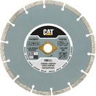 CAT 7" General Purpose Diamond Saw Blade-Segmented Rim Performance: Enhances cutting speed and cooling for longer blade life
