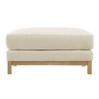 Modway Roscoe Fabric Ottoman - Ivory-7