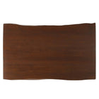 Modway Viggo 60" Live Edge Acacia Wood Acacia Wood Dining Table - Black Walnut-7