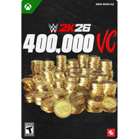 WWE 2K26: 400,000 Virtual Currency Pack for Xbox Series X|S [Digital Code]-Genre: Fighting, Simulation, Sports