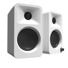Kanto 100W Reference Desktop Speakers with USB-C, RCA and Bluetooth 5.0 - Matte White - 2 Pack-3" Paper Cone Drivers (Magnetically Shielded)