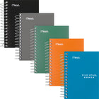 Five Star Notebook - 5-1/2" x 4-1/8" - Assorted - 400 Pages-Strong poly cover and extra-stiff back is combined to make this a superior notebook