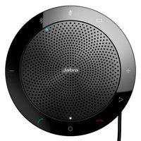 Jabra Speak 510+ UC USB & Bluetooth Speakerphone with Bluetooth Adapter - Unified Communications-The Jabra Speak 510+ UC features a 360°, omnidirectional microphone that supports echo cancellation to help ensure clear conversations.