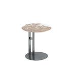 Manhattan Comfort Alondra Modern Glam Coffee and End Table - Black - Set of 2-30 Day Limited Manufacturer's Warranty