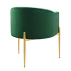 Modway Savour Tufted Performance Velvet Accent Chairs - Emerald - Set of 2-Chair Weight Capacity: 300 lb