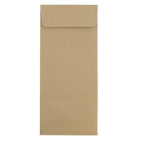 JAM Paper #12 Policy Envelopes, 4.75 x 11, Brown Kraft Recycled, 50 Pack (2119018862g)-Brown