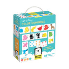 Banana Panda Let's Play Color Dominoes 28-Piece Set-A perfect first game for toddlers - with colorful animal illustrations, large pieces and multiple ways to play, this is a great beginner game for toddlers and young kids ages 2 years and up
