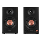 Edifier MR3 Hi-Res Audio Certified Power Studio Monitor Speaker with mulitple connection input and 36W RMS - Black-Powerful Sound Output – Enjoy 18W*2 RMS output with a peak SPL of 92.5dB, enhanced by 3.5" mid-low drivers and 1" tweeters for rich, full-range sound
