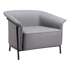 Zuo Burry Accent Chair - Slate Grey-Assembly not required