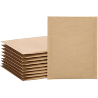 Vangoddy - #2 Enveloppes auto-scellantes rembourrées en nid d'abeille - 8,5 po l x 12 po L - Brun - Paquet de 100-Auto-scellé
