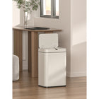 Elpheco Stainless Sensor Garbage Can with Legs - 9L - Cream White-7