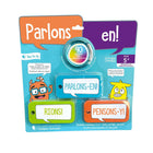 Open The Joy Let's Talk About It! Pocket-Sized Conversation Cards - French Version-Ideal for conversations at dinnertime, bedtime, or during car journeys