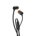 JBL Tune 110 In-Ear Headphones, Black-JBL Pure Bass sound