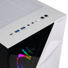 CyberPowerPC Gamer Master Gaming Desktop - AMD Ryzen 5 8400F - GeForce RTX 5060 8 GB - 16 GB DDR5 RAM - 2 TB SSD - White-2TB PCIe 4.0 NVMe SSD